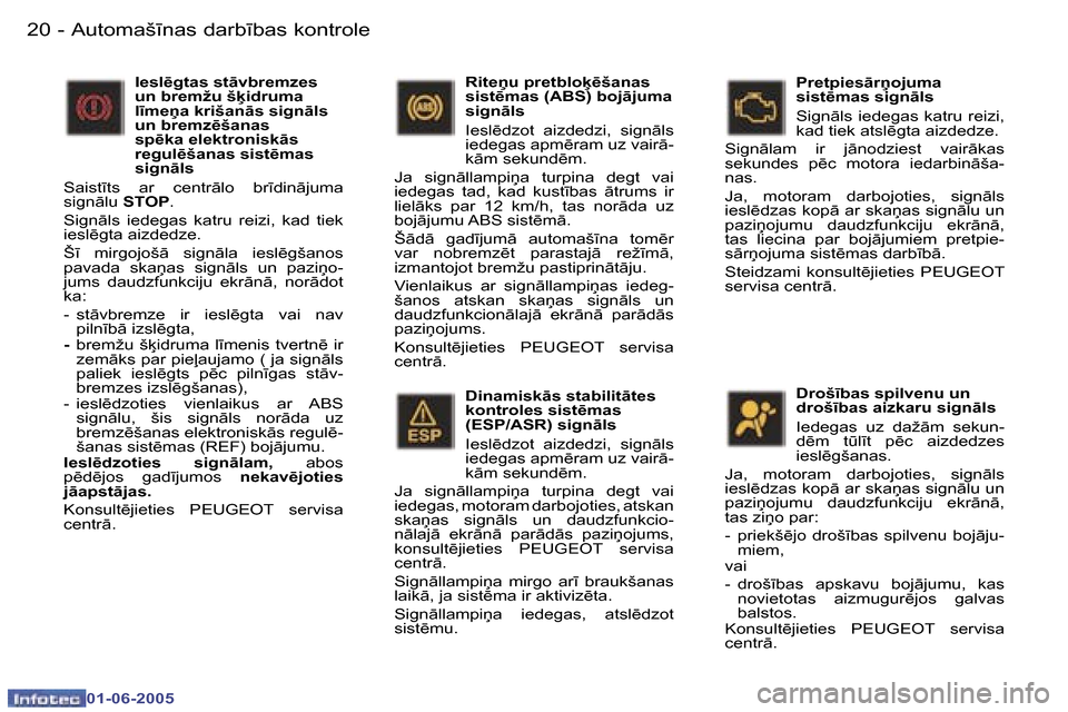 Peugeot 307 CC 2005  Īpašnieka rokasgrāmata (in Latvian) �A�u�t�o�m�a�š