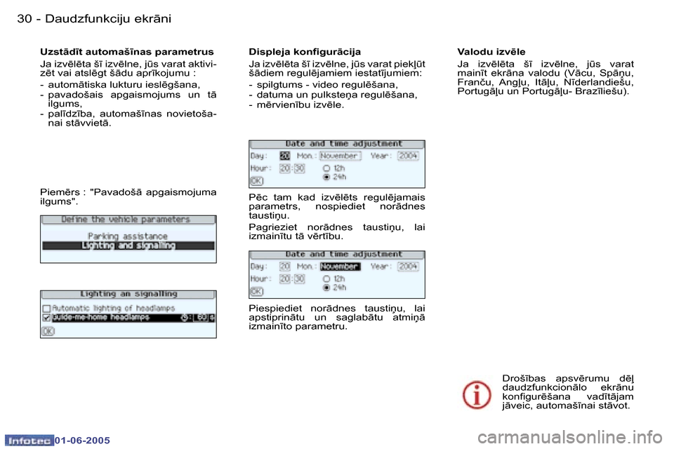 Peugeot 307 CC 2005  Īpašnieka rokasgrāmata (in Latvian) �D�a�u�d�z�f�u�n�k�c�i�j�u� �e�k�r
