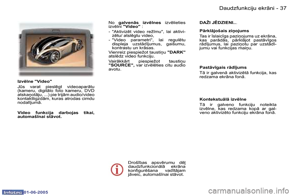 Peugeot 307 CC 2005  Īpašnieka rokasgrāmata (in Latvian) �D�a�u�d�z�f�u�n�k�c�i�j�u� �e�k�r