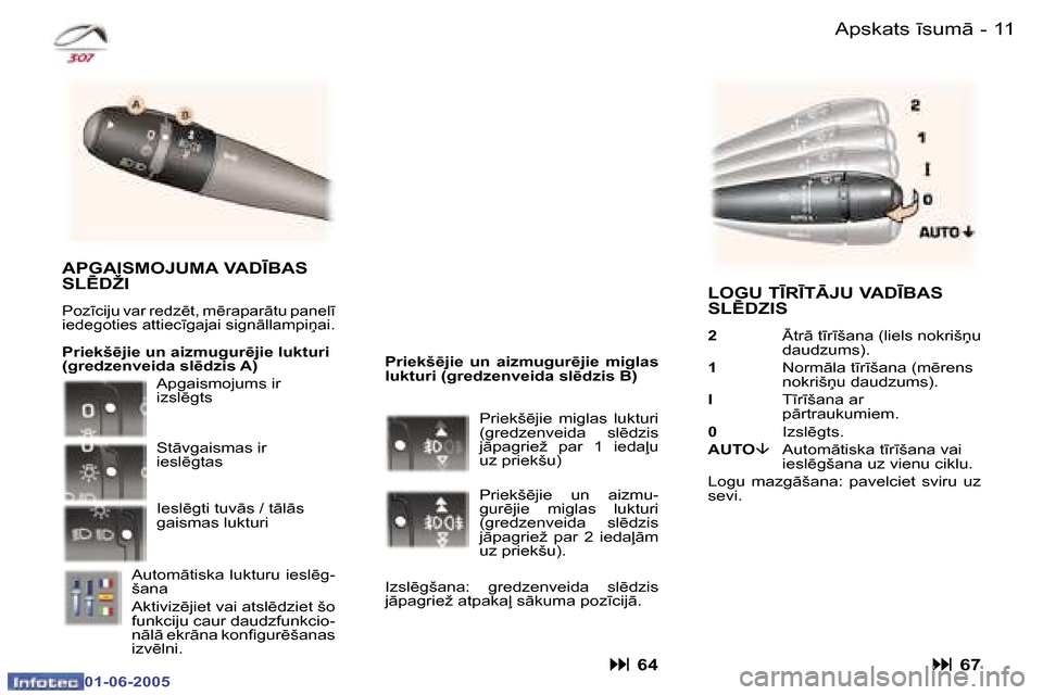 Peugeot 307 CC 2005  Īpašnieka rokasgrāmata (in Latvian) �1�0 �-
�0�1�-�0�6�-�2�0�0�5
�1�1
�-
�0�1�-�0�6�-�2�0�0�5
�A�p�s�k�a�t�s� 