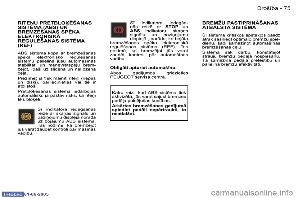 Peugeot 307 CC 2005  Īpašnieka rokasgrāmata (in Latvian) �D�r�o�š