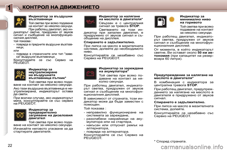 Peugeot 307 SW 2007  Ръководство за експлоатация (in Bulgarian) �2�2
BÖ^bdwlhj� aw� awj_`^wÖ_� Öw� wdmfmewlhjw�*
ihc�  ky_lyw�  ijb�  ykydh�  ih�-^wywg_�  gw�  dhglwdl�  aw�  gy�-dhedh�
