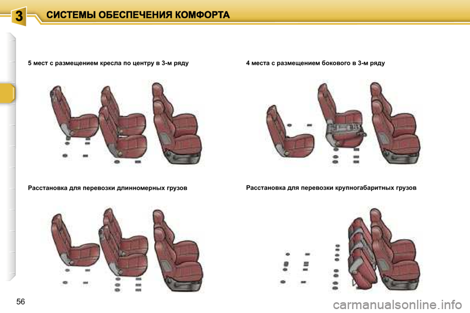 Peugeot 307 SW 2007  Инструкция по эксплуатации (in Russian) �5�6
�5� f_kl� k� jwaf_s_Öb_f� dj_kew� ih� p_Öljm� y� �3�-f� jy^m
gwkklwÖhydw� ^ey� i_j_yhadb� ^ebÖÖhf_jÖuo� ]jmahy
�