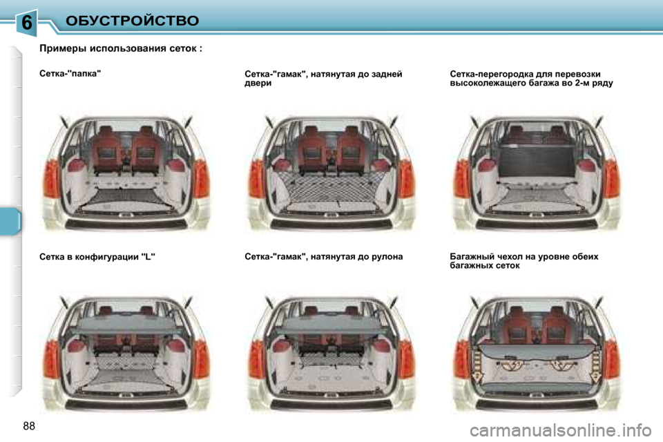 Peugeot 307 SW 2006  Инструкция по эксплуатации (in Russian) �6eXjhigeChiYe
�8�8
fjbf_ju� bkihevahywÖby� k_lhd� �:� 
h_ldw�-�"iwidw�" 
h_ldw� y� dhÖnb]mjwpbb� �"�L�"h_ldw�-�"]wfwd�"�,�