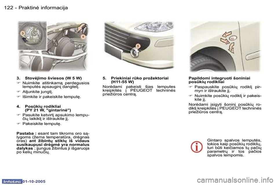 Peugeot 307 SW 2005.5  Savininko vadovas (in Lithuanian) �P�r�a�k�t�i�n