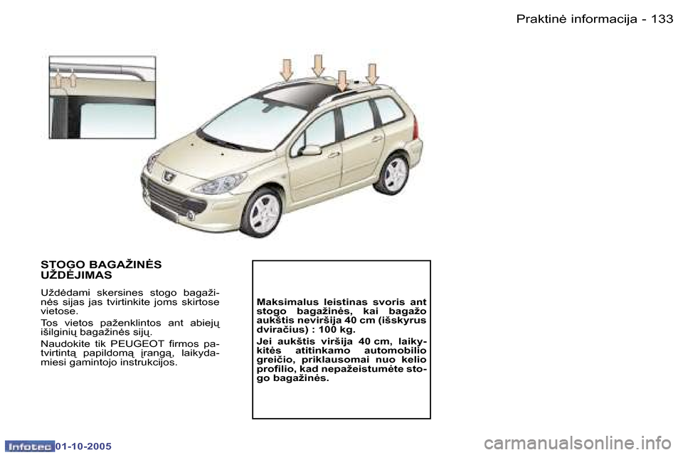 Peugeot 307 SW 2005.5  Savininko vadovas (in Lithuanian) �P�r�a�k�t�i�n
