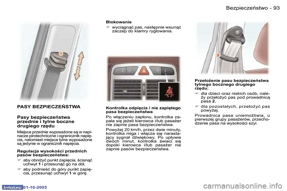 Peugeot 307 SW 2005.5  Instrukcja Obsługi (in Polish) �B�e�z�p�i�e�c�z�e1�s�t�w�o�9�2 �-
�0�1�-�1�0�-�2�0�0�5
�9�3�B�e�z�p�i�e�c�z�e1�s�t�w�o�-
�0�1�-�1�0�-�2�0�0�5
�P�A�S�Y� �B�E�Z�P�I�E�C�Z�E0�S�T�W�A
�P�a�s�y� �b�e�z�p�i�e�c�z�e1�s�t�w�a�  
�p�r�z