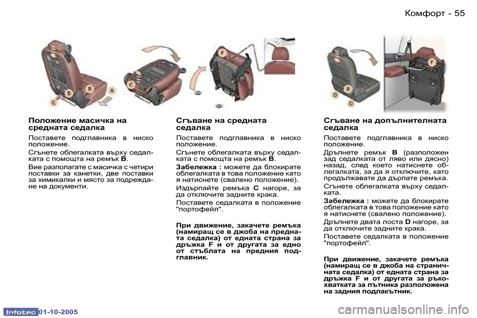 Peugeot 307 SW 2005.5  Ръководство за експлоатация (in Bulgarian) ahfnhjl�5�4 �-
�0�1�-�1�0�-�2�0�0�5
�5�5ahfnhjl�-
�0�1�-�1�0�-�2�0�0�5
Iheh`_Öb_� fZkbqdZ� ÖZ�  
kj_^ÖZlZ� k_^ZedZ
fhklZy_l_�  ih^]eZy