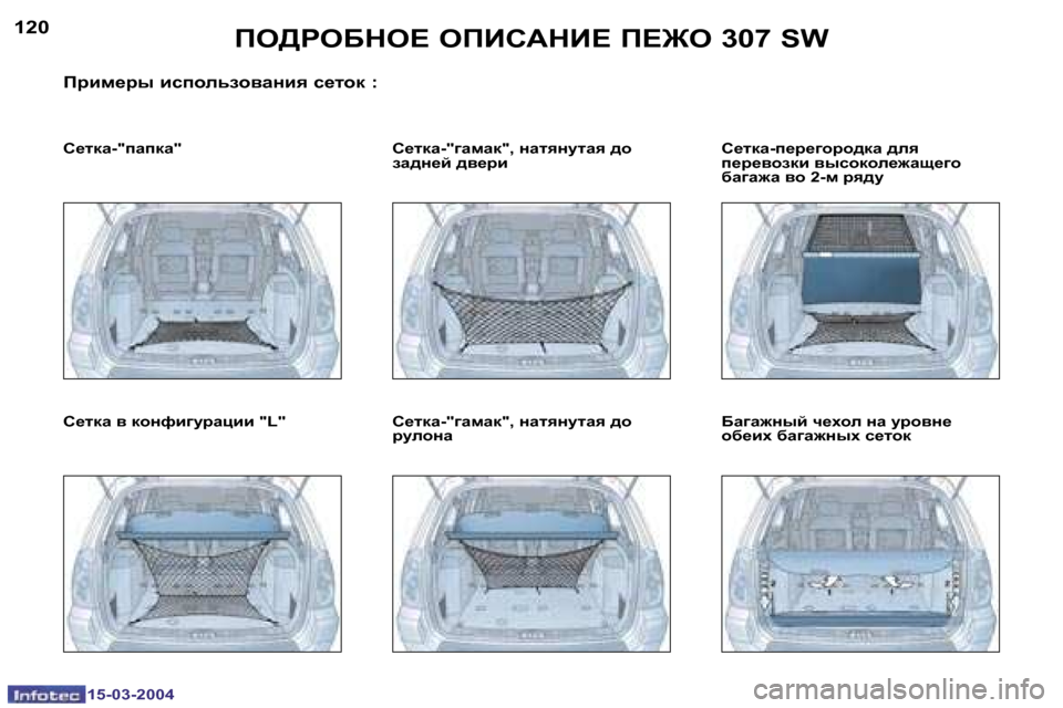 Peugeot 307 SW 2004  Инструкция по эксплуатации (in Russian) �1�5�-�0�3�-�2�0�0�4�1�5�-�0�3�-�2�0�0�4
�1�2�0�1�2�1fe[geXde?� efBhWdB?� f?]e� �3�0�7� �S�W
fjbf_ju� bkihevahywÖby� k_lhd� �:
h_ldw�-�"iwidw�"