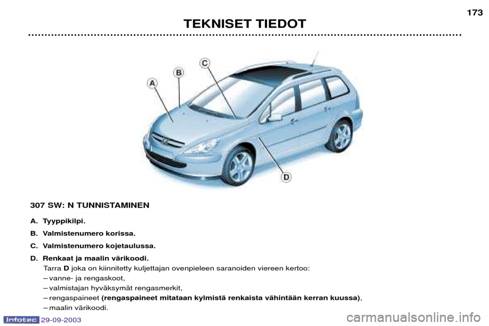 Peugeot 307 SW 2003.5  Omistajan käsikirja (in Finnish) 
	
;

.;>1 (
(< ??55!3!5!< 
< &4!*")%,4)#$3$#!**&<
< &4!*")%,4)#$3$6)"&,,**&<
< )%3&&"6&4&&!%07#!3$$@!< <)) %


#
%%