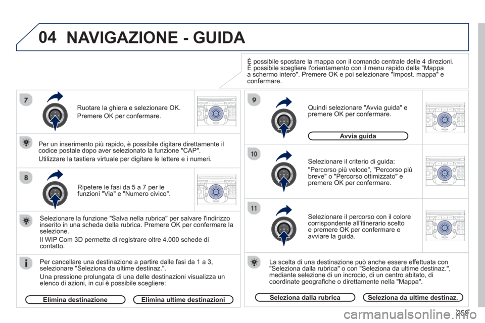 Peugeot 308 SW BL 2013  Manuale del proprietario (in Italian) 259
04
2ABC3DEF5JKL4GHI6MNO8TUV7PQRS9WXYZ0*#
1RADIO MEDIANAV ESC TRAFFIC
SETUPADDR
BOOK
2ABC3DEF5JKL4GHI6MNO8TUV7PQRS9WXYZ0*#
1RADIO MEDIANAV ESC TRAFFIC
SETUPADDR
BOOK
2ABC3DEF5JKL4GHI6MNO8TUV7PQRS9W