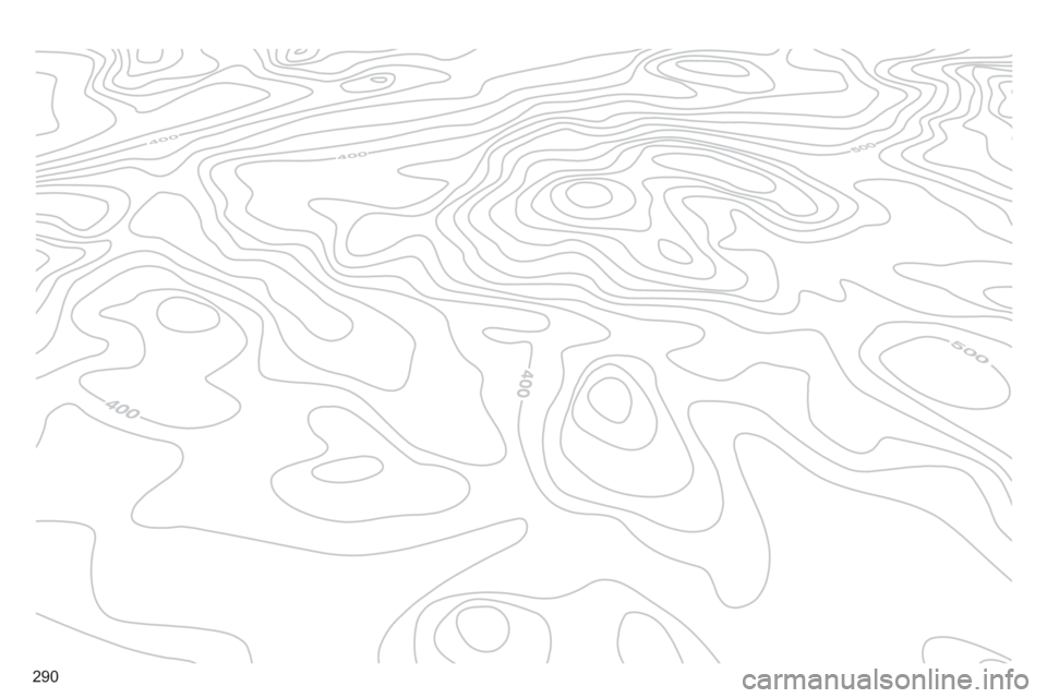 Peugeot 308 SW BL 2013  Manual do proprietário (in Portuguese) 290 