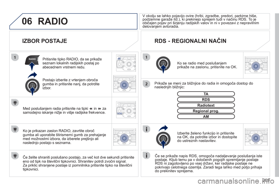Peugeot 308 SW BL 2013 Priročnik za lastnika (in Slovenian) 269
06
RADIO
2ABC3DEF5JKL4GHI6MNO8TUV7PQRS9WXYZ0*#
1RADIO MEDIANAV ESC TRAFFIC
SETUPADDR
BOOK
2ABC3DEF5JKL4GHI6MNO8TUV7PQRS9WXYZ0*#
1RADIO MEDIANAV ESC TRAFFIC
SETUPADDR
BOOK
2ABC3DEF5JKL4GHI6MNO8TUV7 Peugeot 308 SW BL 2013 Priročnik za lastnika (in Slovenian) 269
06
RADIO
2ABC3DEF5JKL4GHI6MNO8TUV7PQRS9WXYZ0*#
1RADIO MEDIANAV ESC TRAFFIC
SETUPADDR
BOOK
2ABC3DEF5JKL4GHI6MNO8TUV7PQRS9WXYZ0*#
1RADIO MEDIANAV ESC TRAFFIC
SETUPADDR
BOOK
2ABC3DEF5JKL4GHI6MNO8TUV7