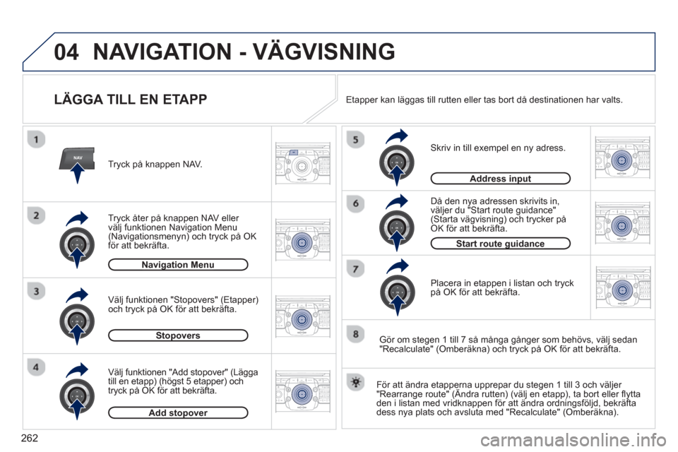 Peugeot 308 SW BL 2013 Ägarmanual (in Swedish) 262
04
NAV2ABC3DEF5JKL4GHI6MNO8TUV7PQRS9WXYZ0*#
1RADIO MEDIANAV ESC TRAFFIC
SETUPADDR
BOOK
2ABC3DEF5JKL4GHI6MNO8TUV7PQRS9WXYZ0*#
1RADIO MEDIANAV ESC TRAFFIC
SETUPADDR
BOOK
2ABC3DEF5JKL4GHI6MNO8TUV7PQR Peugeot 308 SW BL 2013 Ägarmanual (in Swedish) 262
04
NAV2ABC3DEF5JKL4GHI6MNO8TUV7PQRS9WXYZ0*#
1RADIO MEDIANAV ESC TRAFFIC
SETUPADDR
BOOK
2ABC3DEF5JKL4GHI6MNO8TUV7PQRS9WXYZ0*#
1RADIO MEDIANAV ESC TRAFFIC
SETUPADDR
BOOK
2ABC3DEF5JKL4GHI6MNO8TUV7PQR