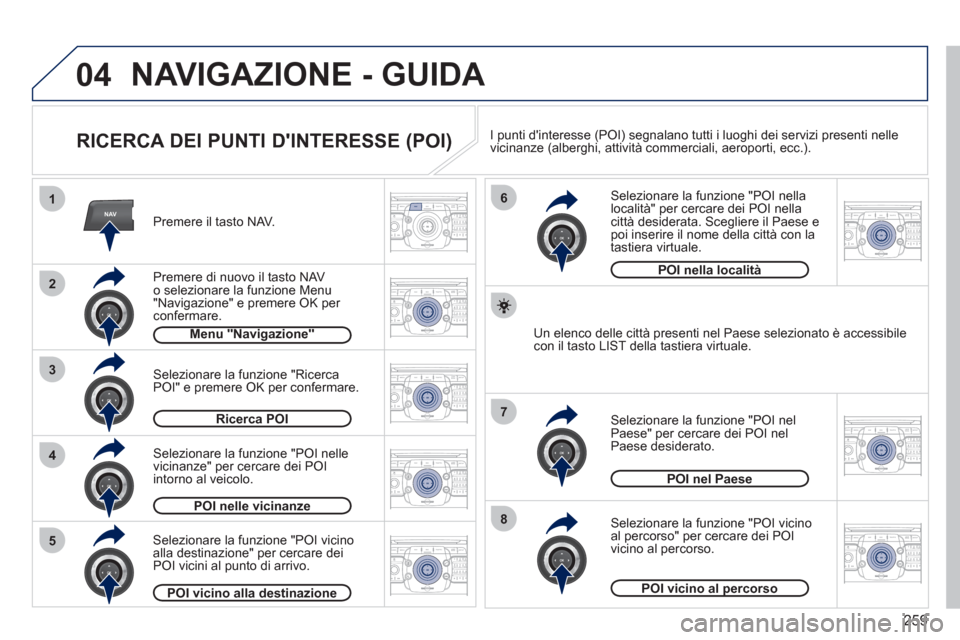 Peugeot 308 SW BL 2011 Manuale del proprietario (in Italian) 259
04
2ABC3DEF5JKL4GHI6MNO8TUV7PQRS9WXYZ0*#
1RADIO MEDIANAVESC TRAFFIC
SETUPADDR
BOOK
2ABC3DEF5JKL4GHI6MNO8TUV7PQRS9WXYZ0*#
1RADIO MEDIANAV ESC TRAFFIC
SETUPADDR
BOOK
NAV1
3
4
6
7
8
2ABC3DEF5JKL4GHI6 Peugeot 308 SW BL 2011 Manuale del proprietario (in Italian) 259
04
2ABC3DEF5JKL4GHI6MNO8TUV7PQRS9WXYZ0*#
1RADIO MEDIANAVESC TRAFFIC
SETUPADDR
BOOK
2ABC3DEF5JKL4GHI6MNO8TUV7PQRS9WXYZ0*#
1RADIO MEDIANAV ESC TRAFFIC
SETUPADDR
BOOK
NAV1
3
4
6
7
8
2ABC3DEF5JKL4GHI6