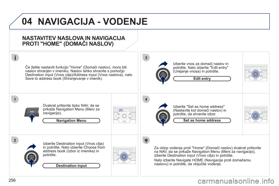 Peugeot 308 SW BL 2011  Priročnik za lastnika (in Slovenian) 256
04
2ABC3DEF5JKL4GHI6MNO8TUV7PQRS9WXYZ0*#
1RADIO MEDIANAV ESC TRAFFIC
SETUPADDR
BOOK
1
2
3
4
2ABC3DEF5JKL4GHI6MNO8TUV7PQRS9WXYZ0*#
1RADIO MEDIANAV ESC TRAFFIC
SETUPADDR
BOOK
2ABC3DEF5JKL4GHI6MNO8TU