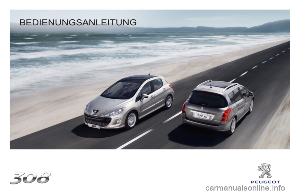 Peugeot 308 SW BL 2010.5  Betriebsanleitung (in German) 