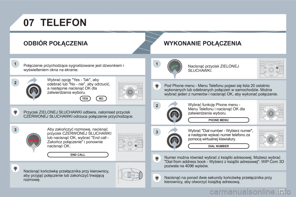 Peugeot 308 SW BL 2010.5  Instrukcja Obsługi (in Polish) 259
3
112ABC3DEF5JKL4GHI6MNO8TUV7PQRS9WXYZ0*#
1RADIOMEDIANAVESCTRAFFICSETUPADDRBOOK
2
3
2ABC3DEF5JKL4GHI6MNO8TUV7PQRS9WXYZ0*#
1RADIOMEDIANAVESCTRAFFICSETUPADDRBOOK
ABCDEF5JKL4GHI68TUV7PQRS90*#
RADIOME