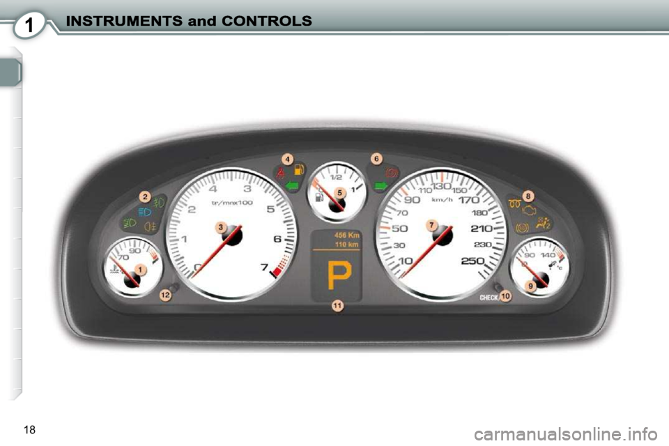 Peugeot 407 Dag 2010  Owners Manual 1
18       