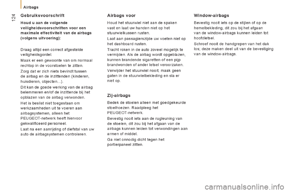 Peugeot Boxer 2014  Handleiding (in Dutch) 