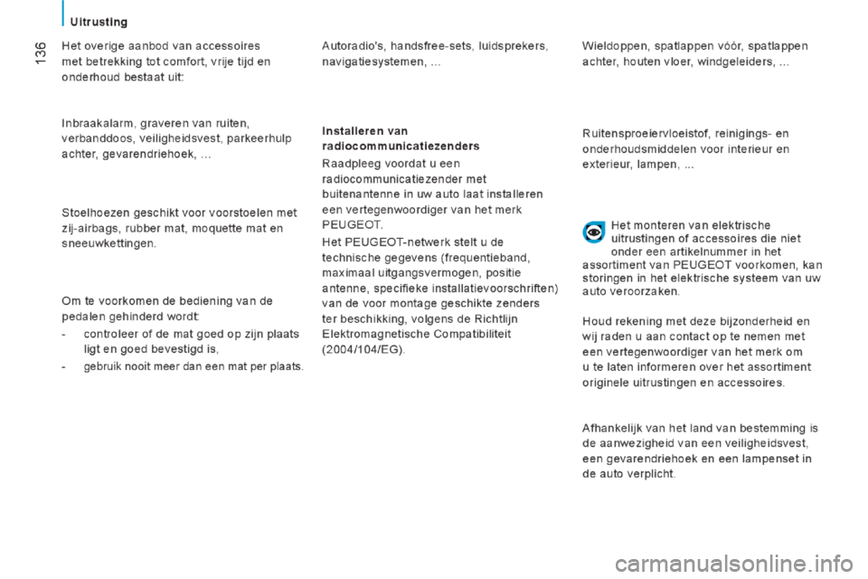 Peugeot Boxer 2014  Handleiding (in Dutch) 