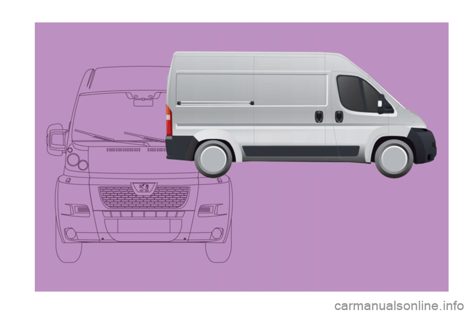 Peugeot Boxer 2011.5  Owners Manual - RHD (UK, Australia) 