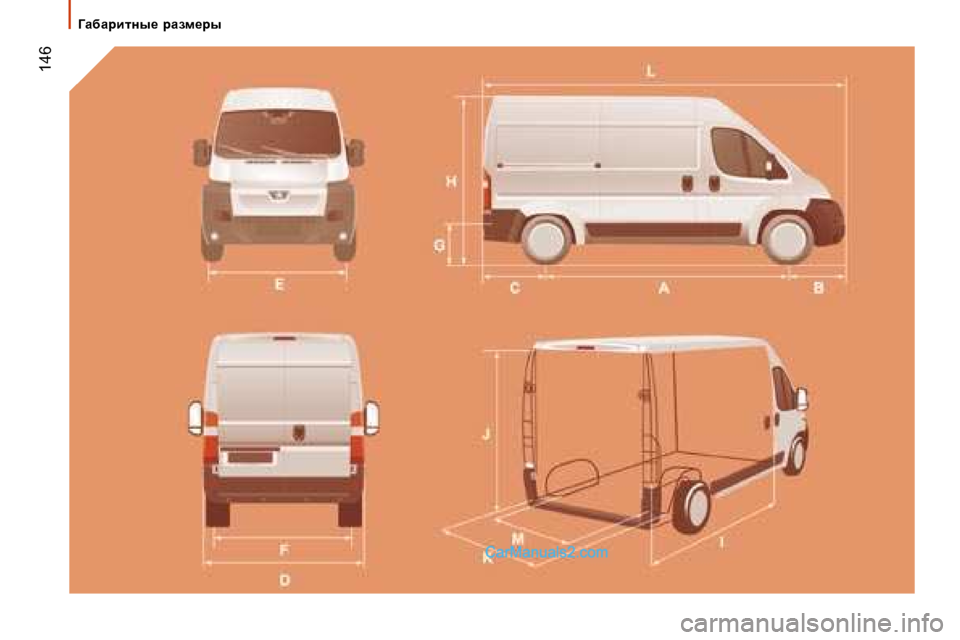 Peugeot Boxer 2008  Инструкция по эксплуатации (in Russian)  146
=ZxZjblÖu_�  jZaf_ju   