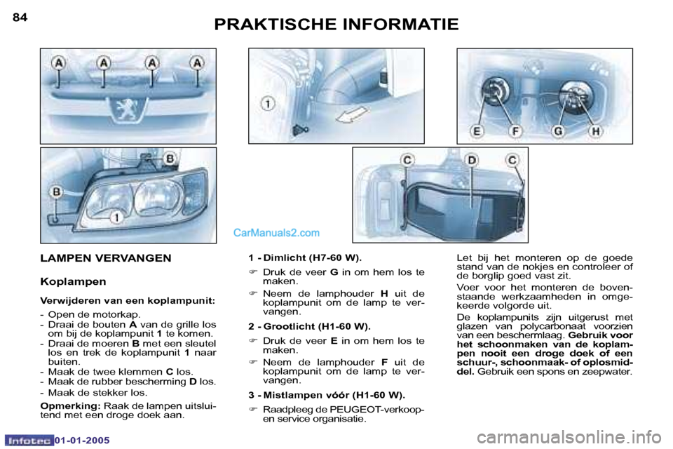 Peugeot Boxer 2005  Handleiding (in Dutch) �8�4
�0�1�-�0�1�-�2�0�0�5
�8�5
�0�1�-�0�1�-�2�0�0�5
�1� �-� �D�i�m�l�i�c�h�t� �(�H�7�-�6�0� �W�)�. 
�F�  �D�r�u�k�  �d�e�  �v�e�e�r�  �G�  �i�n�  �o�m�  �h�e�m�  �l�o�s�  �t�e� 
�m�a�k�e�n�.
�F �  �N�