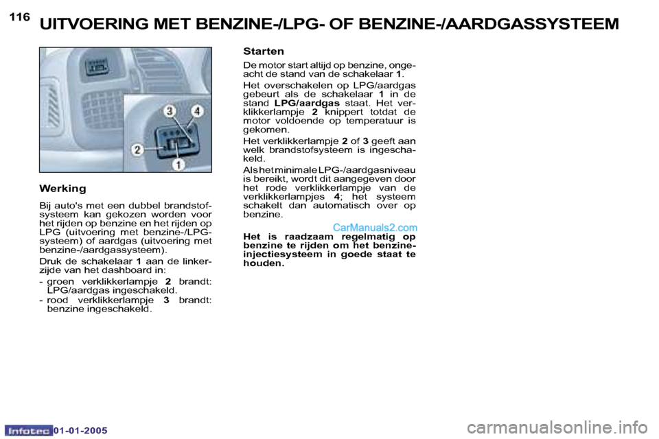 Peugeot Boxer 2005  Handleiding (in Dutch) �1�1�6�1�1�7
�W�e�r�k�i�n�g
�B�i�j�  �a�u�t�o��s�  �m�e�t�  �e�e�n�  �d�u�b�b�e�l�  �b�r�a�n�d�s�t�o�f�- 
�s�y�s�t�e�e�m�  �k�a�n�  �g�e�k�o�z�e�n�  �w�o�r�d�e�n�  �v�o�o�r� 
�h�e�t� �r�i�j�d�e�n� �o