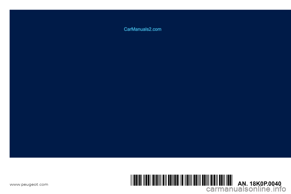Peugeot Expert 2019  Owners Manual www.peugeot .comAN. 18K0P.0040*18K0P.0040*  