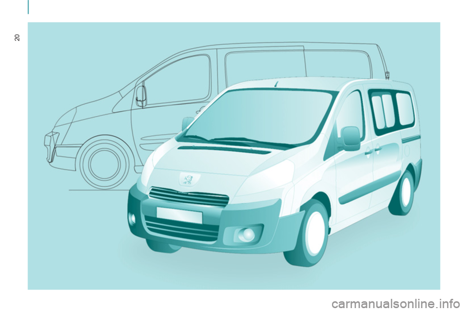 Peugeot Expert Tepee 2012  Owners Manual 20 