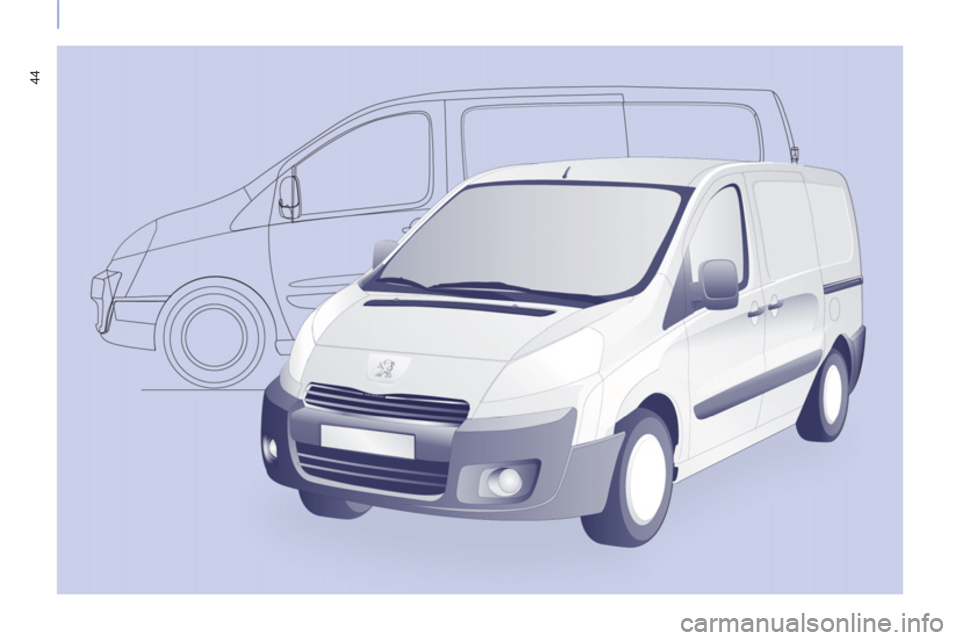 Peugeot Expert VU 2012  Brukerhåndbok (in Norwegian) 44 