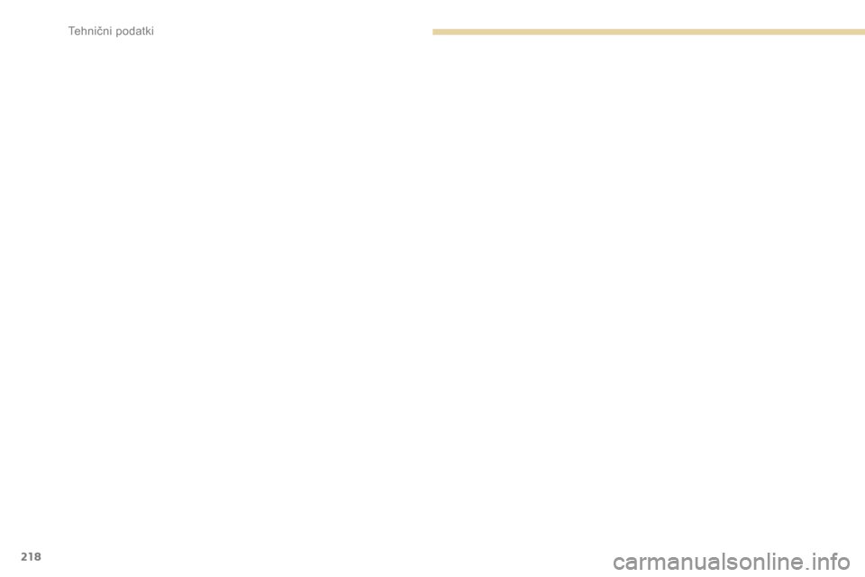 Peugeot Partner 2019  Priročnik za lastnika (in Slovenian) 218 
0037  