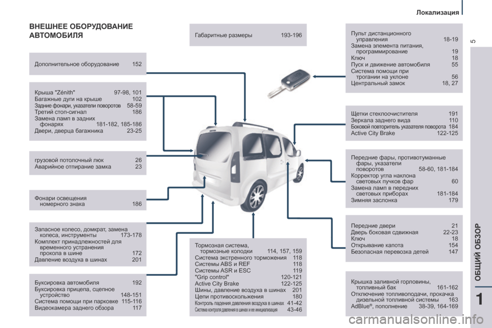 Peugeot Partner Tepee 2017 Инструкция по эксплуатации (in Russian) 5
Partner2VP_ru_Chap01_vue-ensemble_ed02-2016
ВНЕшНЕЕ ОБОРУДОВАНИЕ
АВ
ТОМОБИЛЯПульт дистанционного управления 18-19
Замена э
лем Peugeot Partner Tepee 2017 Инструкция по эксплуатации (in Russian) 5
Partner2VP_ru_Chap01_vue-ensemble_ed02-2016
ВНЕшНЕЕ ОБОРУДОВАНИЕ
АВ
ТОМОБИЛЯПульт дистанционного управления 18-19
Замена э
лем