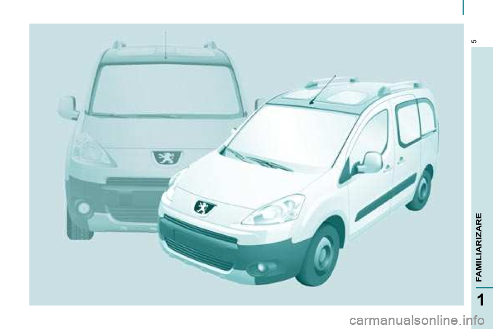Peugeot Partner Tepee 2008  Manualul de utilizare (in Romanian) 