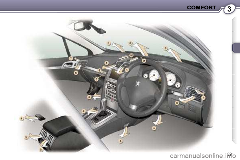 Peugeot 407 2007  Owners Manual �3
�3�9   