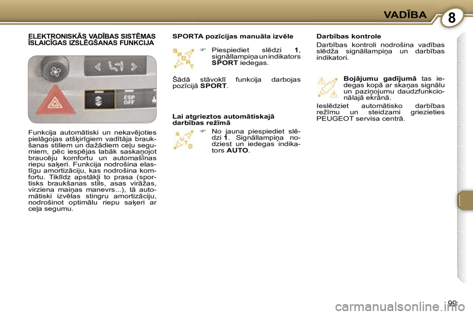 Peugeot 407 2006  Īpašnieka rokasgrāmata (in Latvian) �8�V�A�D
