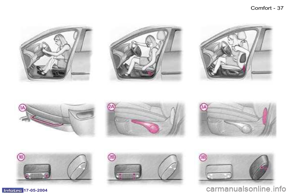 Peugeot 407 2004  Handleiding (in Dutch) �3�6 �-
�1�7�-�0�5�-�2�0�0�4
�3�7
�-
�1�7�-�0�5�-�2�0�0�4
�C�o�m�f�o�r�t          