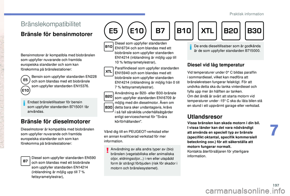 Peugeot 508 2018  Ägarmanual (in Swedish) 197
PEUGEOTTOTAL-teamet vet hur man driver fram gränserna för 
prestanda för att vinna segrar under de svåraste förhållandena, 
vilket bekräftas av de tre första platserna som uppnåddes under