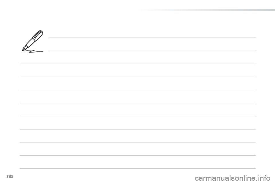 Peugeot 508 2016  Owners Manual - RHD (UK, Australia) 360   
