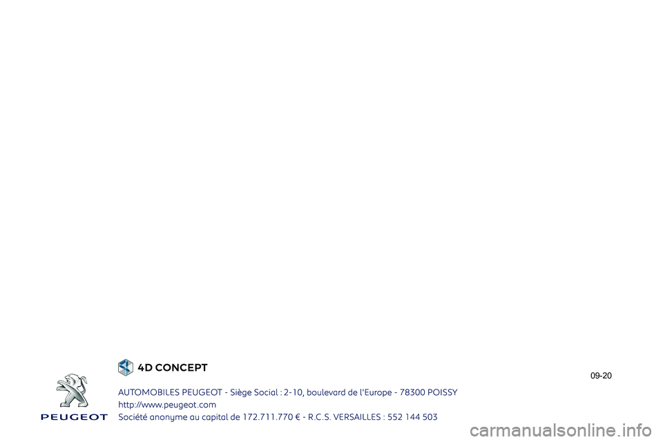 Peugeot Landtrek 2021  Owners Manual  
 
 
 
 
 
 
 
 
 
 
 
 
 
 
 
 
   
09-20  