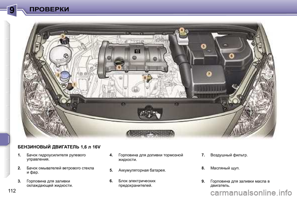 Peugeot 307 2006  Инструкция по эксплуатации (in Russian) �9fgeY?gaB
�1�1�2�1�.� 
Xwqhd� zb^jhmkbebl_ey� jme_yhzh�  
mijwye_Öby�.� 
�2�.�  Xwqhd� hfuywl_e_c� y_ljhyhzh� kl_dew� 
b� 