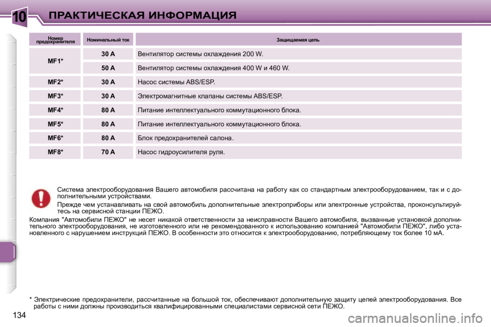 Peugeot 307 2006  Инструкция по эксплуатации (in Russian) �1�0fgWaiBn?haWv� BdkegcWmBv
�1�3�4hbkl_fw�  we_dljhhxhjm^hywÖby� Ywr_zh�  wylhfhxbey� jwkkqblwÖw
�  Öw�  jwxhlm�  
