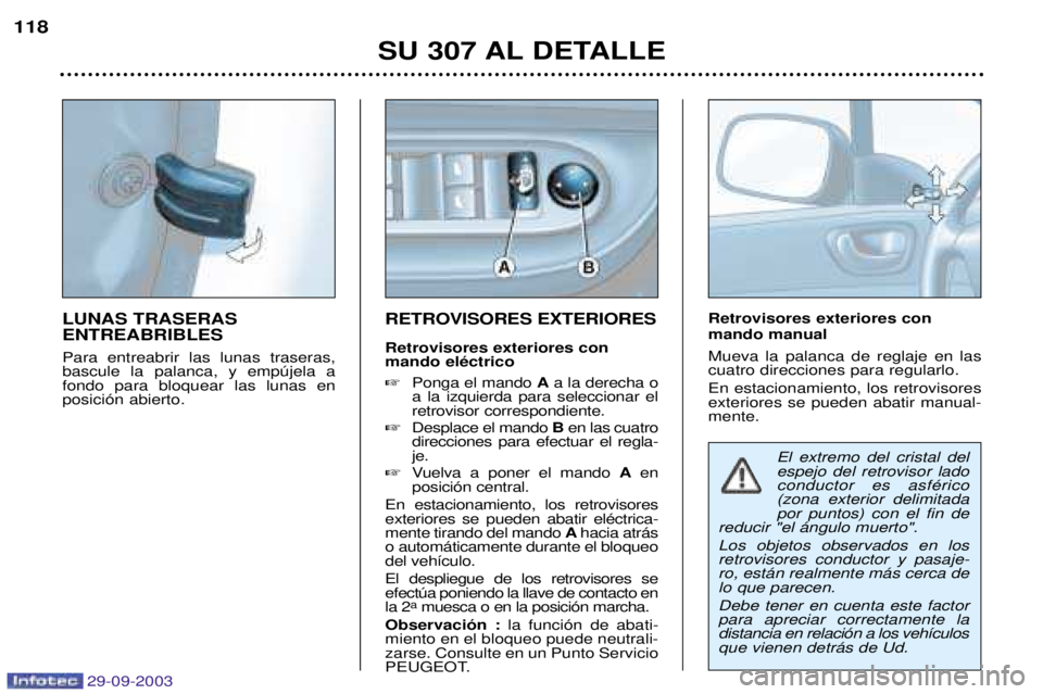 Peugeot 307 2003.5  Manual del propietario (in Spanish) 29-09-2003

"/"

C
"
 
(6 
9
+
#		
		2	
	 	 1	 		 

	 





 @
		
