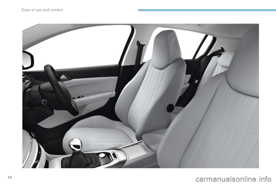 Peugeot 308 2017  Owners Manual - RHD (UK, Australia) 74 
E  