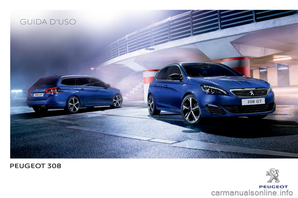 Peugeot 308 2016  Manuale del proprietario (in Italian) Guida d'uso 