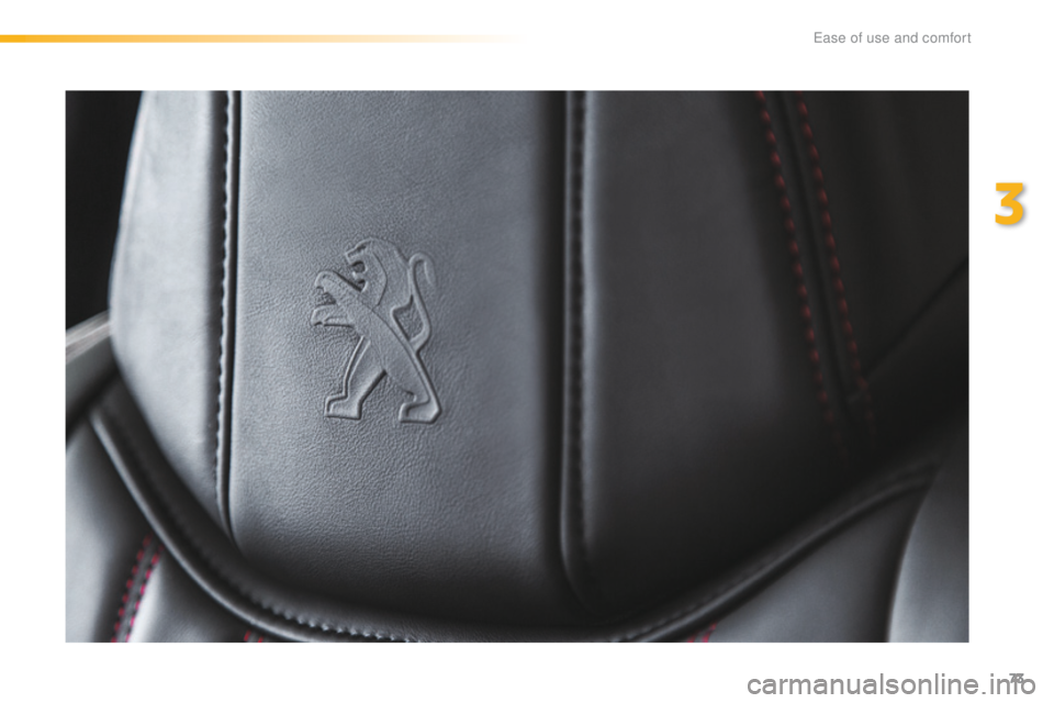 Peugeot 308 2015.5  Owners Manual - RHD (UK, Australia) 73
3 
E  