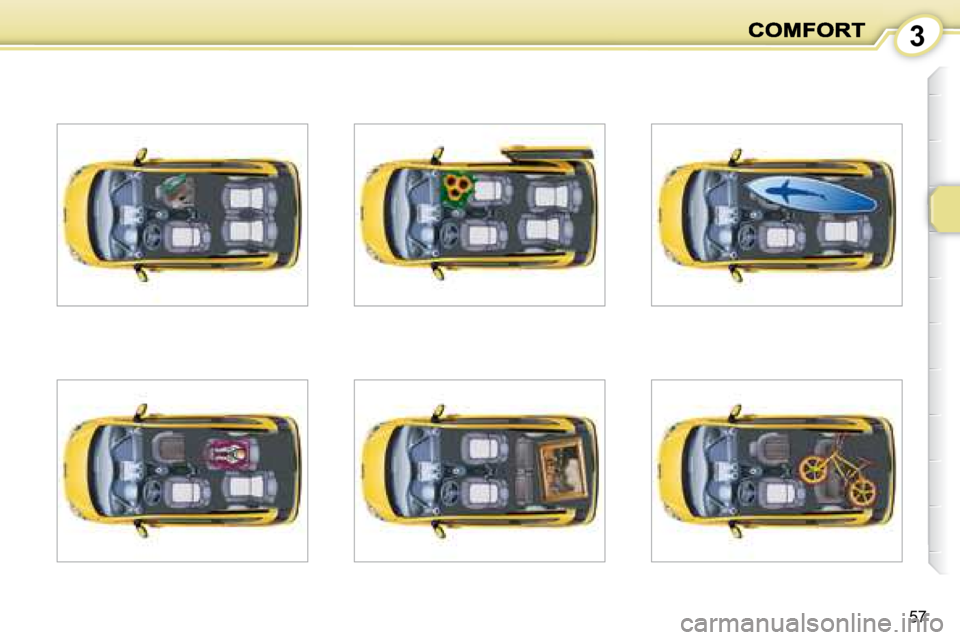 PEUGEOT 1007 DAG 2008  Owners Manual 3
57        