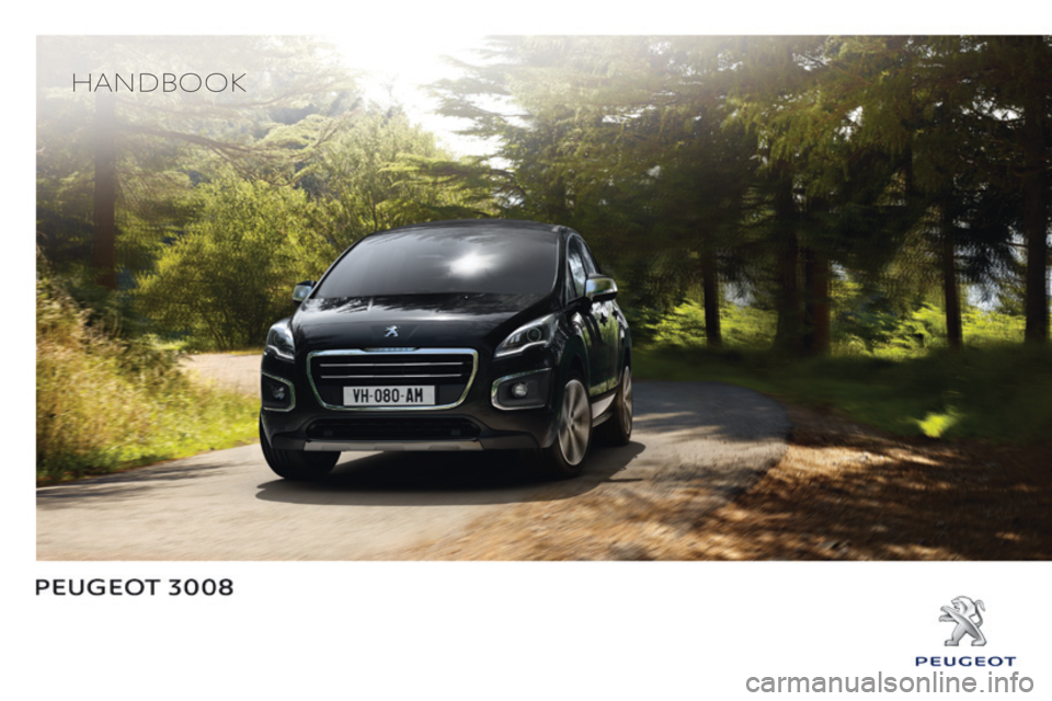 PEUGEOT 308 2015  Owners Manual Handbook 