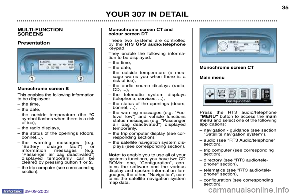 PEUGEOT 307 CC 2003  Owners Manual 
	
	 

	  
 
	


		
	 
	

 
 	
 

  
	 
 



